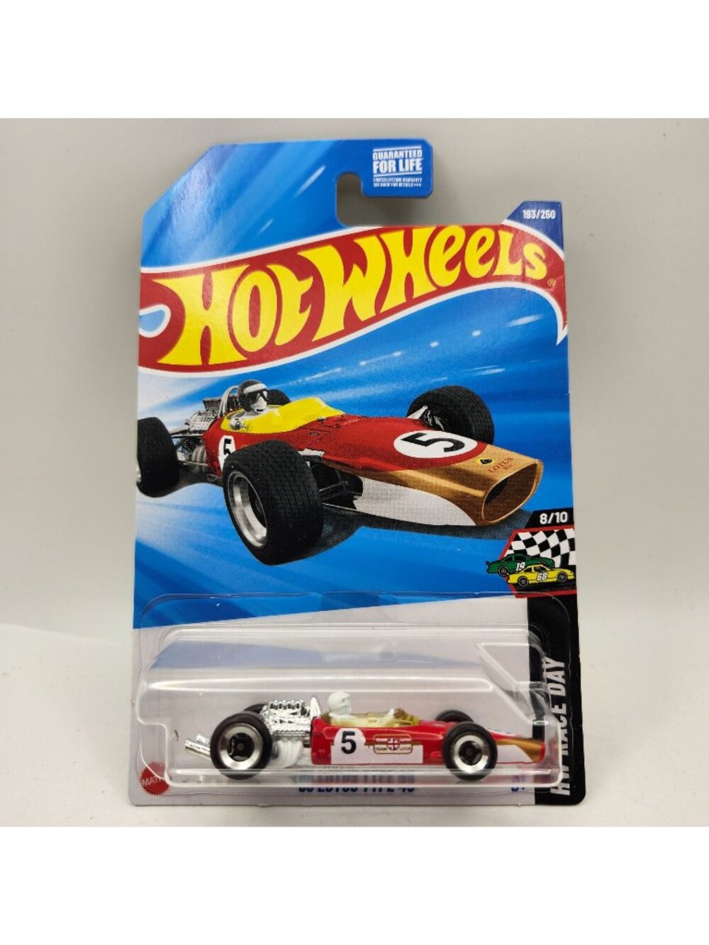 Hot Wheels 68 Lotus Type 49 Ford F1 2024 HW Race Day 8/10 193/250 a